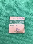 Jaeger Lecoultre Interlocking Wheel Cal. 211M Part 7291, Nos. Fixed Price $33.59.