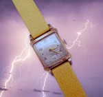 *serviced&warranty*m Wittnauer (by LONGINES)40'S Awesome Gothic Bezel Ends -lugs. Fixed Price $175.00.