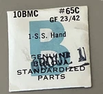 Bulova Watch 10BMC Standardized Part #65C Gf 23/42 (1) S.s. Hand Sealed. Fixed Price $13.90.