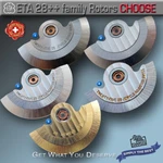 Oscillating Weight, Rotor For Movement Eta 2824, 2836,++ 200, 220 Swiss. Fixed Price $22.00.