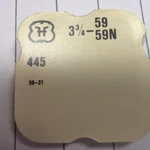 Fhf - Font 59/59N Part 443/5443 (2) Setting Lever Springs Nos Sealed Factory. Fixed Price $12.95.