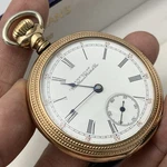 14K Gf 1897 American Waltham Watch Co Sz 16S Model 1888 Pocket Works!!!. Fixed Price $374.00.