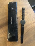 Movado Museum 87-40-882 Ultra Slim 30.5 Mm Black Steel/pvd Quartz Wrist Watch. Fixed Price $525.00.