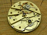 Antique Pocket Watch Movement Attributed To Robert Roskell Liverpool Kwks. Fixed Price $39.00.