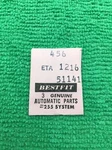 Eta 1216 Watch Part 51141, Auto 456. Fixed Price $22.39.