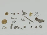 Vintage Huge Lot New Nos Parts Lorsa Watch P62,P62A,P72,P72A,P75,P75A,P76 1965. Fixed Price $24.99.