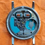 1965 Bulova 214H Hacking Accutron Tuning Fork Swiss Version Gold Capped Top. Fixed Price $322.15.
