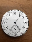 Antique Pocket Watch Movement Waltham Grade 620 16 Size 15 Jewel Open Face. Fixed Price $49.99.