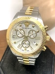 Versace Womens Watch VEOX00822 Swiss Quartz Chronograph Two Tone Stainless Steel. Fixed Price $593.99.