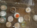 Lot 10 Vintage 1980'S Helbros Eta Watch Movement Dial National 5 Jewel Spanish. Fixed Price $179.99.