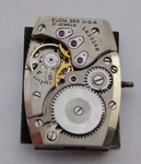 1946 Lord Elgin Grade 559 Watch Movement 21J Dial Hands Good Balance. Fixed Price $34.00.