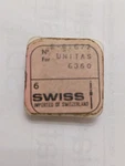 Winding Stem Charging Shaft Unitas 6360. Fixed Price $16.50.