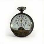 Antique Vtg Hebdomas 8 Days Jours Swiss Pocket Watch Works Runs. Fixed Price $285.00.