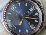 Vintage Helbros Day-date Diver Watch W/elgin As 1914,KEEPS Time For Parts/repair. Fixed Price $225.00.