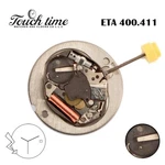 Eta 400.411 Swiss Made Quartz Movement, White Date Disk On 3, Hands.. Fixed Price $23.99.