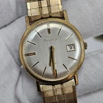 Vintage 1970 Rare Bulova Mens Wrist Watch Cal 11BLD 17 Jewel Swiss Box + Papers. Fixed Price $345.00.