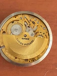 Vintage Men's Lucien Piccard Wrist Watch Movement, Cal. LP40, Keeping Time, 17J. Fixed Price $125.00.