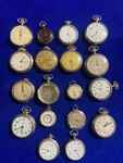 American Watch Billodes Westclox Scotty 21 Jewels Swiss Pocket Lot. Fixed Price $250.00.
