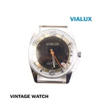 Vintage Vialux Swiss Manual Movement Watch Stainless Steel Assembled Egypt.. Fixed Price $66.00.