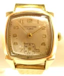 Vintage Rockford Wristwatch 17J Mens Running Rolled Gold Filled Band. Fixed Price $134.99.
