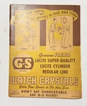 Vintage 1940S-50S Gs Germanow-simon #52 Watch Crystal Catalog Reference Guide. Fixed Price $12.95.