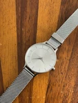 Forever 21 Watch Women Silver Tone Dial Minimal Quartz 30MM New Battery. Fixed Price $15.29.