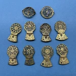 18TH Century Verge Fusee Pocket Watch Balance Cocks Brass X10 Spares Repair. Fixed Price $65.82.