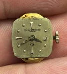 Baume & Mercier Geneve Watch 17 Jewel Movement Bm 550 Working See Video. Fixed Price $59.99.