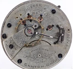 Dueber Watch Co. Hampden 697288 18S 11J Pocket Movement, For Repair (ff). Fixed Price $49.95.