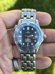 Men Omega Seamaster Professional 2551.80 36MM Dive Watch Automatic Wave Dial. Fixed Price $2210.00.