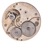 Omega 25 X 5.7 Mm Antique Pocket Watch Movement. Fixed Price $52.00.