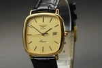 EXC+5 Longines CAL.L156.4 7114 31MM Gold Dial Date Quartz Men's Watch. Fixed Price $257.25.