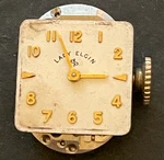 Vintage Lady Elgin Cal 650 Women's Watch Movement Parts Good Balance 19J Usa. Fixed Price $14.95.