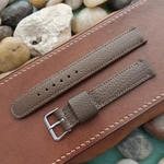 Elgin Logo Buckle & Scotch Grain Vintage Watch Band A-11 Ord A-17A Unused Nos. Fixed Price $65.00.