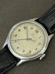 Omega Military Calatrava (s. Steel)good Working (manual WINDING)2179 /30T2. Fixed Price $2700.00.