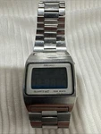 Vintage 1977 Seiko M154-4019 Men 34MM Lcd Digital Watch!untested. Fixed Price $72.00.
