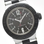 Near Mint Bvlgari Aluminum AL29TA Date Black Quartz 32MM Ladies Watch Japan. Fixed Price $509.99.