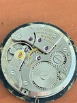 Vintage Men's Wittnauer Wrist Watch Movement, Cal. 11NG, Keeping Time,black Dial. Fixed Price $120.00.