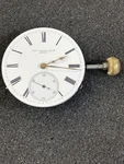 Circa 1890S Tissot & Cie Ligne Pocket Watch MOVEMENT..TJ1161. Fixed Price $149.00.