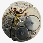 Antique 0S 1908 Waltham 15J Mechanical Open Face Pocket Watch Movement 115 Usa. Fixed Price $45.20.