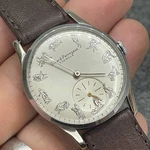Vintage Girard Perregaux Kamasutra Dial Manual Wind Cal 03 Swiss Watch 1950. Fixed Price $399.00.