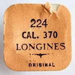 Longines Fourth Wheel 224, Cal. 370 - Nos. Fixed Price $18.00.