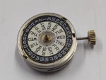 Omax Automatic Ladies Movement Cal NO.AS-5106 Day/date ON-3 Crown AT-3'O Clock. Fixed Price $40.00.