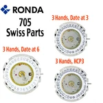 Harley Ronda 705 Quartz Watch Movement, 3 Hands, Date Or 6 (swiss Parts). Fixed Price $26.95.
