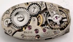 Vintage Bulova Cal. 5P 15 Jewel Wrist Watch Movement Runs For Repair. Fixed Price $25.00.