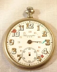 Chronometre Pocket Watch 15J 10S Antique Parts Or Repair Swiss. Fixed Price $40.00.