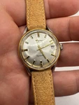 Vintage Men Wyler Dynawind Automatic Watch Swiss Two Tone Running. Fixed Price $215.00.