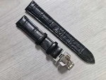 18MM Black Croc Leather Strap Band For Patek Watches. Fixed Price $59.97.