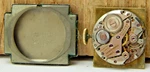 Vintage Clinton 17 Jewel Wrist Watch Movement With Dial Hands Crown & Case Back. Fixed Price $39.00.