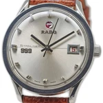 Rado Starliner 999 1970 Automatic Stainless Steel 37MM Silver Dial Men's Watch. Fixed Price $1000.00.